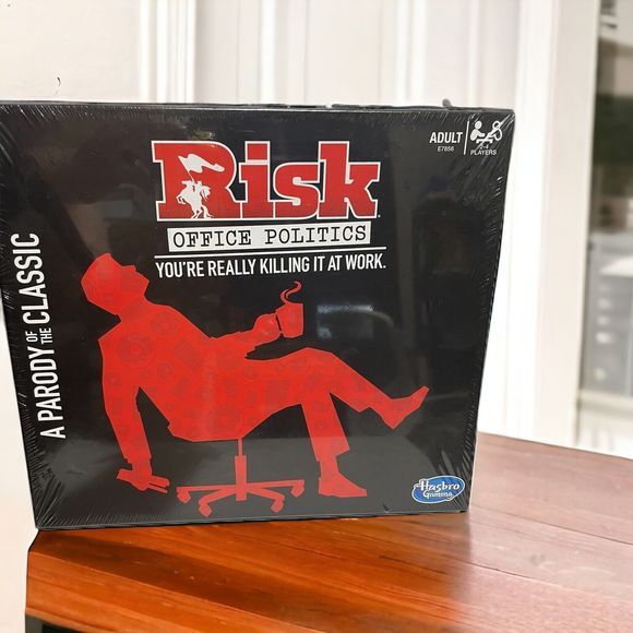 Hasbro RISK Office Politics Board Game A Parody of‎ the Classic Adult Party New - Picture 1 of 5